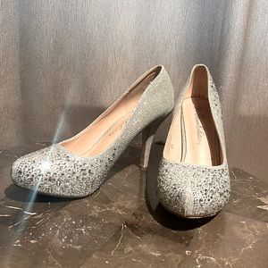 Sparkling High-Heeled Special Occasion Shoes